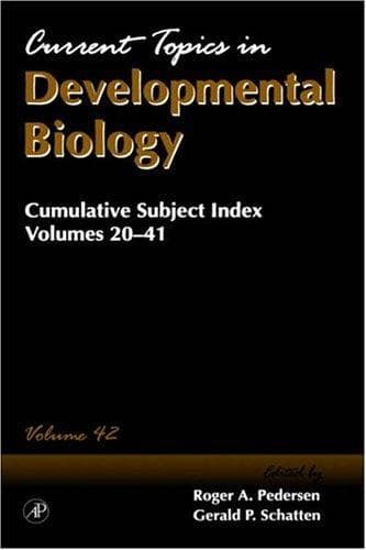 Tapa de Current topics in developmental biology