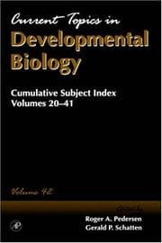 Tapa de Current topics in developmental biology