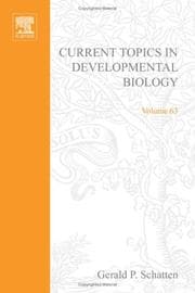 Tapa de Current Topics in Developmental Biology, Volume 63 (Current Topics in Developmental Biology)