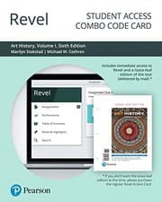 Tapa de Revel for Art History, Volume 1 -- Combo Access Card