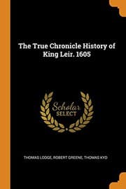 Tapa de The True Chronicle History of King Leir. 1605