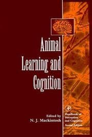 Tapa de Animal learning and cognition