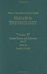 Tapa de Enzyme Kinetics and Mechanism - Intermediates, Stereochemistry, and Rate Studies