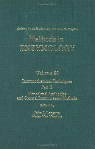 Tapa de Immunochemical Techniques Pt. E