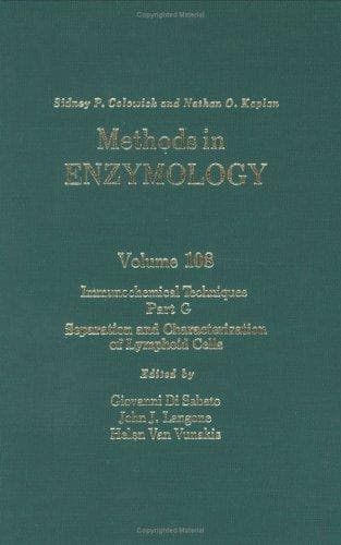 Tapa de Immunochemical Techniques Pt. G