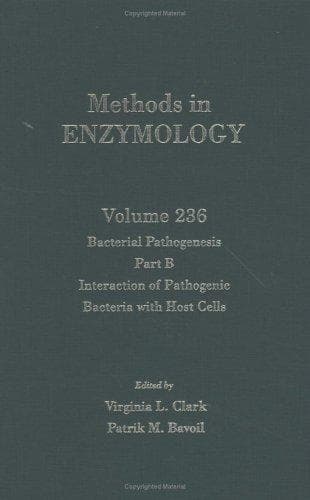 Tapa de Methods in Enzymology, Volume 236: Bacterial Pathogenesis, Part B