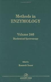 Tapa de Biochemical spectroscopy