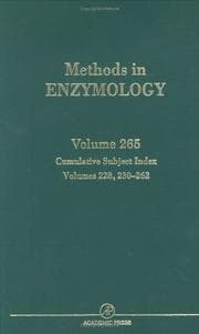 Tapa de Cumulative Subject Index