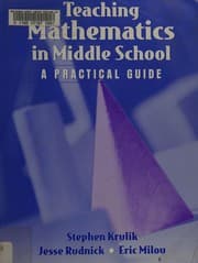 Tapa de Teaching mathematics in middle school