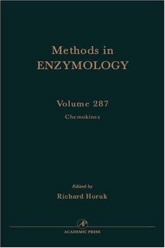 Tapa de Chemokines, Volume 287 (Methods in Enzymology)