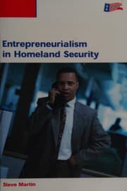 Tapa de Entrepreneurialism in homeland security