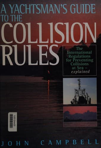 Tapa de A yachtsman's guide to the collision rules