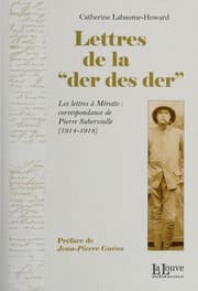 Tapa de Lettres de la "der des der"