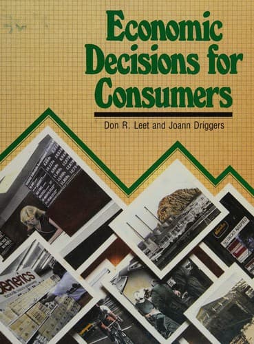 Tapa de Economic divisions for consumers