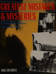 Tapa de Greatest mistakes and mysteries