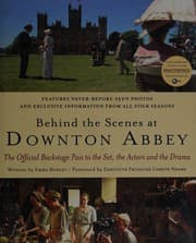 Tapa de Behind the scenes at Downton Abbey
