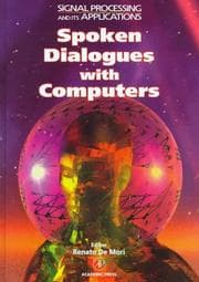 Tapa de Spoken dialogues with computers