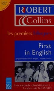 Tapa de First in English