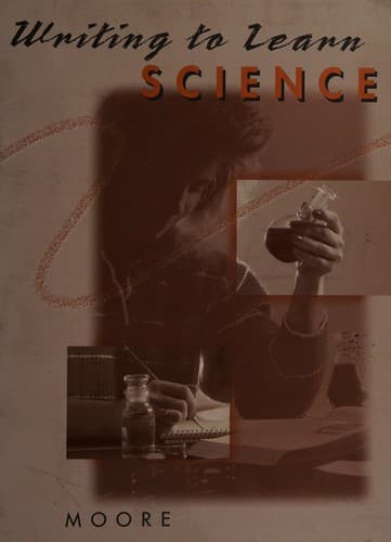 Tapa de Writing to learn science