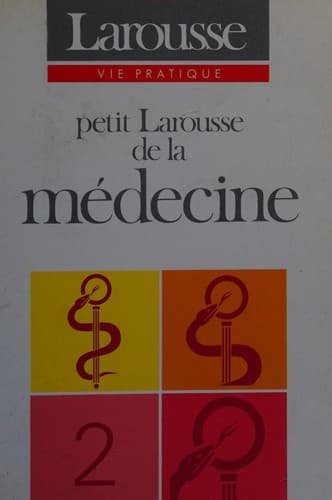 Tapa de Petit Larousse de la médecine