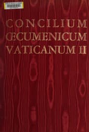 Tapa de Concilium oecumenicum vaticanum II
