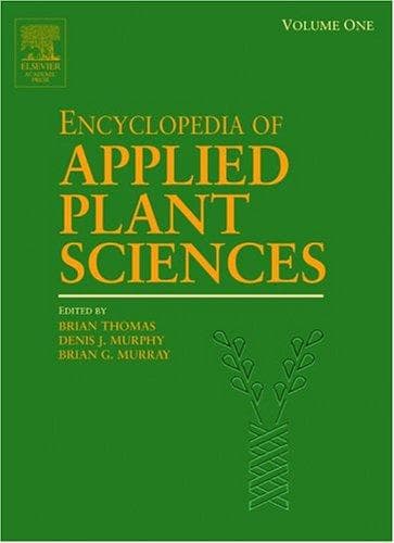 Tapa de Encyclopedia of Applied Plant Sciences