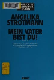 Tapa de "Mein Vater bist Du"