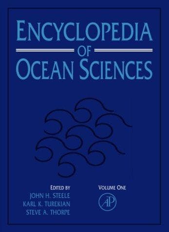 Tapa de Encyclopedia of Ocean Sciences Six Volume Set With Online Version