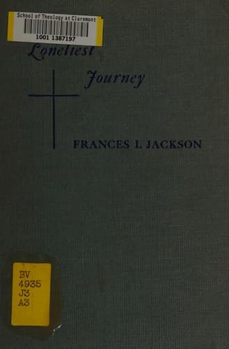 Tapa de The loneliest journey