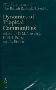 Tapa de Dynamics of tropical communities
