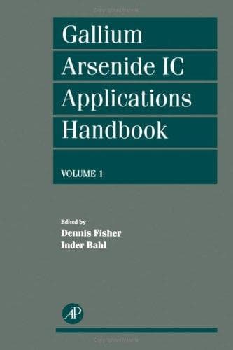 Tapa de Gallium arsenide IC applications handbook