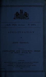 Tapa de Specification of John Thomas