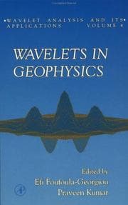 Tapa de Wavelets in geophysics