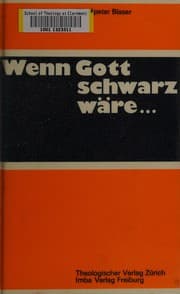Tapa de Wenn Gott schwarz wäre