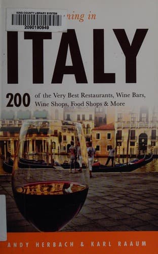 Tapa de Wining & dining in Italy