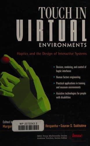 Tapa de Touch in virtual environments
