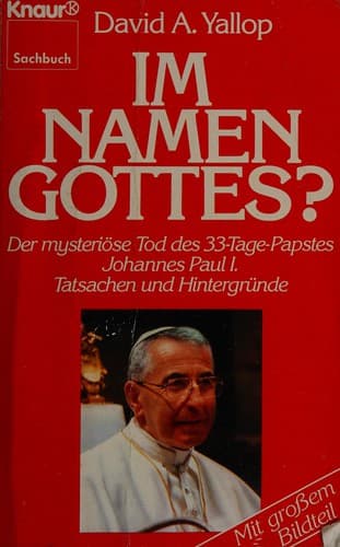 Tapa de Im Namen Gottes?