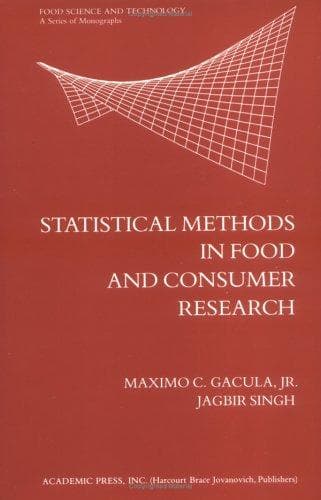 Tapa de Statistical methods in food and consumer research