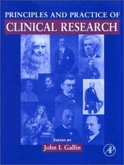 Tapa de Principles and Practice of Clinical Research (Principles & Practice of Clinical Research)