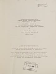 Tapa de Technical assistance to a farming system project in Ecuador, August 20 - 24, 1984
