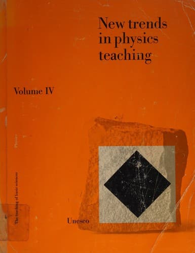 Tapa de New Trends in Physics Teaching (U1423)