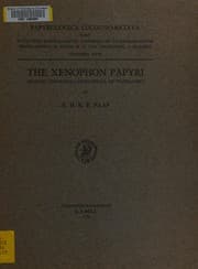 Tapa de The Xenophon papyri