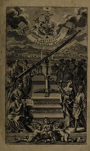 Tapa de Oculus artificialis teledioptricus sive telescopium
