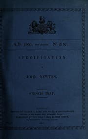 Tapa de Specification of John Newton