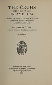Tapa de The Čechs (Bohemians) in America