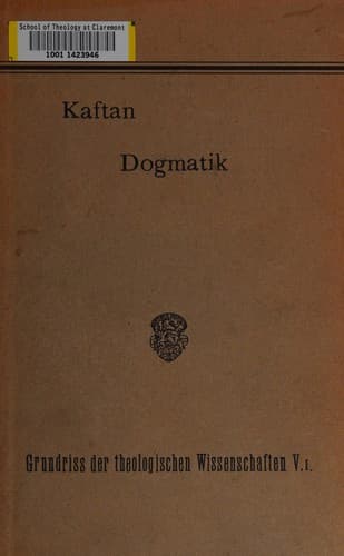 Tapa de Dogmatik 7. und 8.