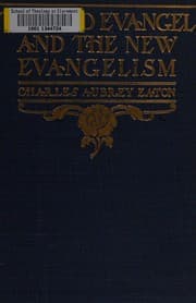Tapa de The old evangel & the new evangelism