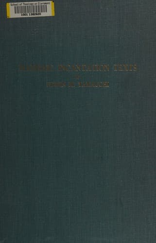 Tapa de Mandaic incantation texts
