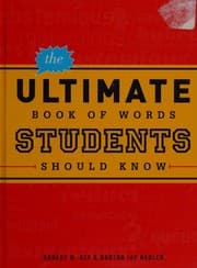 Tapa de The ultimate book of words students should know