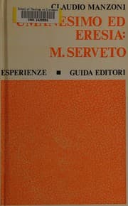 Tapa de Umanesimo ed eresia, Michele Serveto